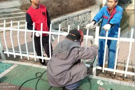长春儿童公园坚持“三小”维修，提高公园基建养护管理水平图片