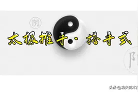 太极推手的搭手式图片