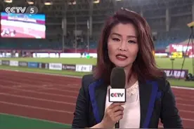 冬日娜预祝破10秒，苏炳添做到了！冬日娜的提问，苏炳添真敢怼图片