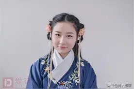 你是不是还在担心想穿汉服出街，不知道发型怎么打造？图片