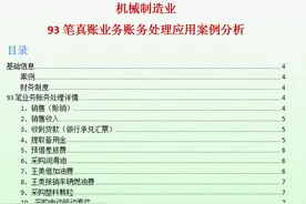 这么详细的制造业会计账务处理应用案例,还是头次见,93笔分录实用图片