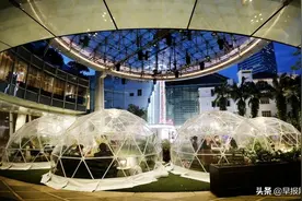 用餐玩游戏又能乘凉 冷气“泡泡”成新宠图片