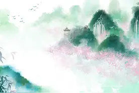 孟浩然的一首《望庐山》，无一高级字，但意境高远，堪称绝唱图片