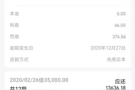 支付宝逾期后协商分期图片