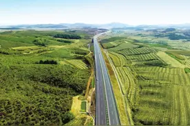 关注 | 凝心聚力筑坦途 互通互联耀松辽——东双高速公路老营至石岭段项目建设纪实图片
