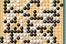 围棋世界大赛首次网络对局，谢科与一力辽奉献的棋谱很精彩图片