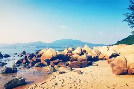 周末去哪玩？穿越桔钓沙--深圳最美海岸线图片