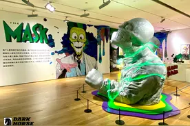 黑马漫画旗下IP《变相怪杰》全国艺术首展亮相长沙IFS图片