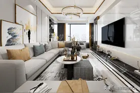六安梦享家装饰-现代轻奢装修案例图片