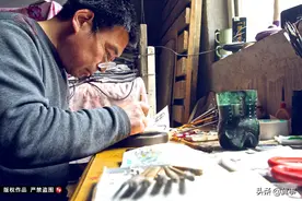 他一件作品3000刀，只为传承古老技艺图片