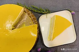 好吃的芒果慕斯蛋糕，非常简单，在家也能做，20元就能搞定！图片