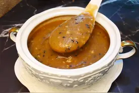 农村人最爱吃的油茶面，简单一炒美味即成，低脂营养又饱腹图片