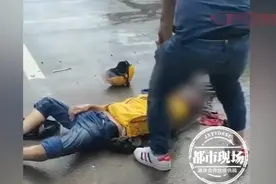 外卖小哥垂钓遭遇暴雨，准备离开时被雷劈中，当即不省人事图片