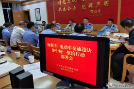 “摩电乱象”再整治！看十堰交警今天做了啥？图片
