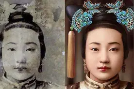 清朝的嫔妃真的像照片那么丑吗？看完这组绝版老照片，你就明白了图片