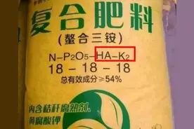 复合肥怎么辨真假？记住3个字母和1个数字，农民再也不会被骗了图片