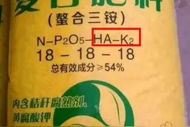 复合肥怎么辨真假？记住3个字母和1个数字，农民再也不会被骗了图片