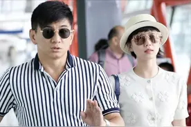 吴奇隆微微发福，刘诗诗当妈了穿牛仔裙像个小姑娘，被宠着真幸福图片