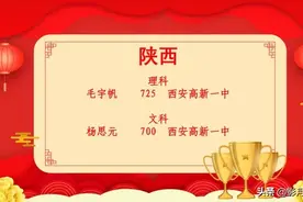 2020陕西高考文理状元出炉图片