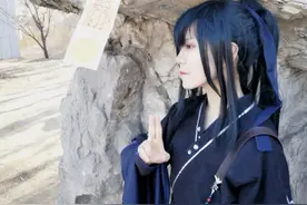 《魔道祖师》薛洋cos：超还原！唯一一个我想给他递刀的反派图片