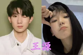 有种相似度过叫撞脸明星，王源肖战没啥，看到唐嫣罗晋分不清图片