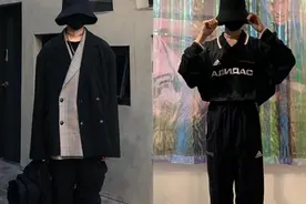 暗黑风格搭配|潮酷男孩的·Cool Boy·日常街头风穿搭！黑色LOOK图片
