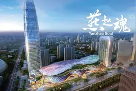 河北打造的石家庄第一高楼，总投资500亿，预计2025年建成图片