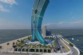 造型独特 迪拜这栋建筑准备给央视大楼做个伴？图片