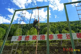 超越自我淬火成钢，多图直击武警新兵训练图片