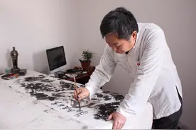 天道本自然  凭静水流深处——记河南省籍中国人民艺术家宋子明图片