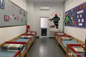 北大培文晋中实验学校打造的“消防主题宿舍”真的真的真的好棒图片