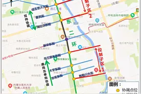 开车一路绿灯，来看看呼和浩特这条“绿波带”图片