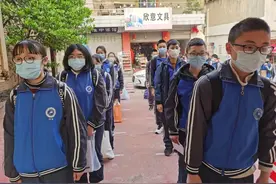 今天，淮州的这1000多名少年返校啦！图片