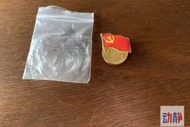 我看乡村振兴丨一枚用纸包裹得严严实实的旧徽章图片