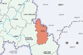 重庆的这个区很“孤零零”，不与任何市辖区交界图片