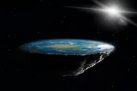 “地平论者”眼中的世界：南极不是陆地，而是一堵60米高墙图片