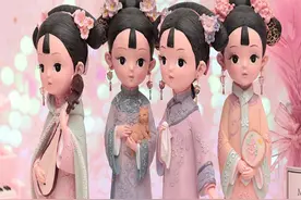 分享女生房间桌面装饰摆件，汽车摇头摆件。图片