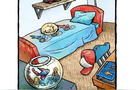RAZ分级绘本读物《A fish sees》图片