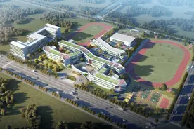 宝鸡这区新添一所学校，占地100亩，投资4亿元，还是一所名校图片