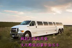 这8款加长汽车，岂止是疯狂，有违直觉却是酷炫无比图片