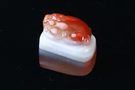 这款南红印章有多好？看看乾隆皇帝的“丛云”宝玺就知道了图片