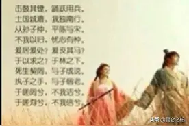 从《诗经》《击鼓》中看到士兵用诗歌发泄心中的怨愤？渴望和平？图片