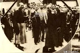 锦州旧影丨伪满时期的锦县县公署，郑孝胥1935年9月曾来此巡视图片