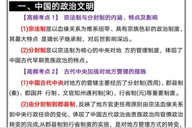 高中历史：从历年高考试卷中提炼出42个高频考点，逢考必出图片
