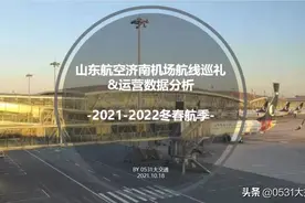 2021-2022冬春航季·山东航空济南机场航线巡礼&运营数据分析图片