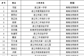 湛江78人上榜南粤优秀教师，有你老师吗？图片