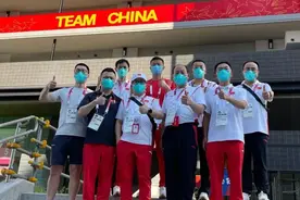 他们与中国运动员并肩作战图片