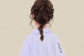 手绘女孩背影，哪一个背影能够吸引到你呢？【壁纸\背景\头像】图片