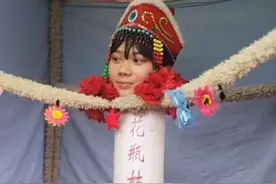 真人没手没脚，以瓶为身，江湖骗术“花瓶姑娘”，是如何做到的？图片