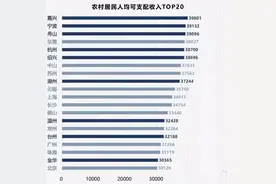 浙江农民收入领跑全国，嘉兴农民收入领跑浙江，为啥这么会挣钱？图片